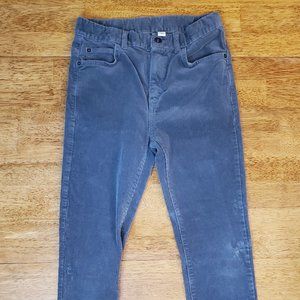Boys Size 14 Grey Skinny Corduroy Pants Children's Place